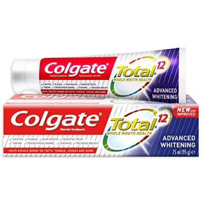 COLGATE TOTAL 12 FLUORIDE ​TOOTHPASTE WHOLE MOUTH HEALTH 100 ML